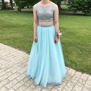 Blue Prom Dress